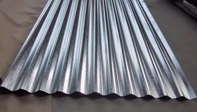 Оцинкованный гофролист 0.55x1088 (1160)